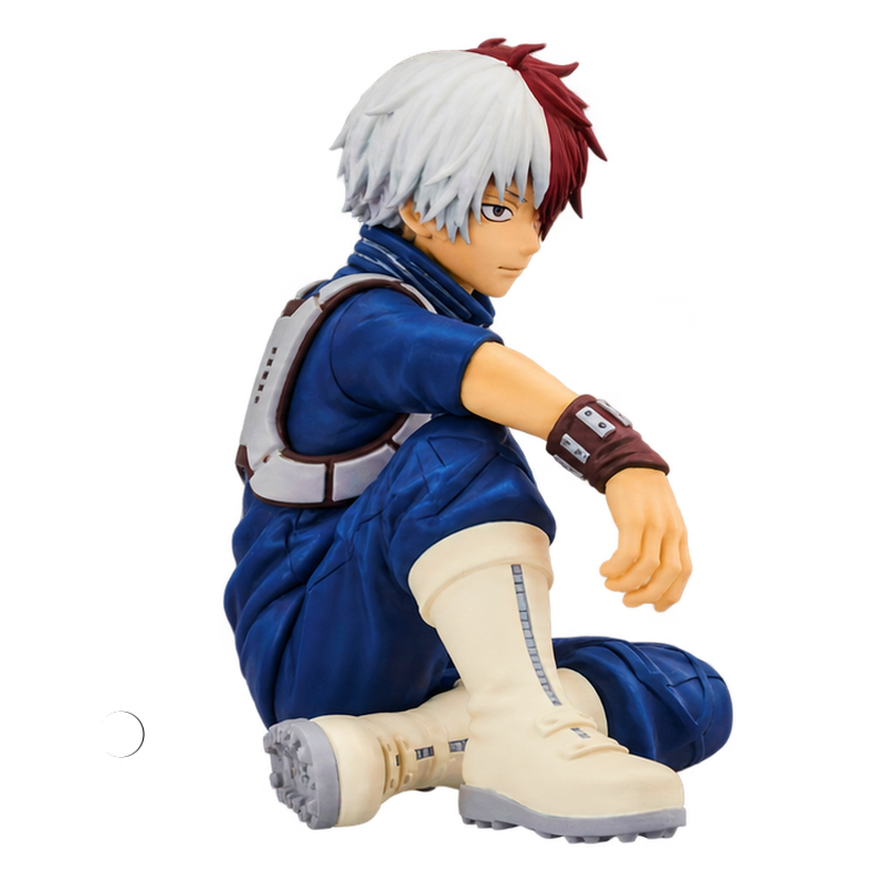 Figura de Shoto Todoroki, personaje emblemático del manga japonés