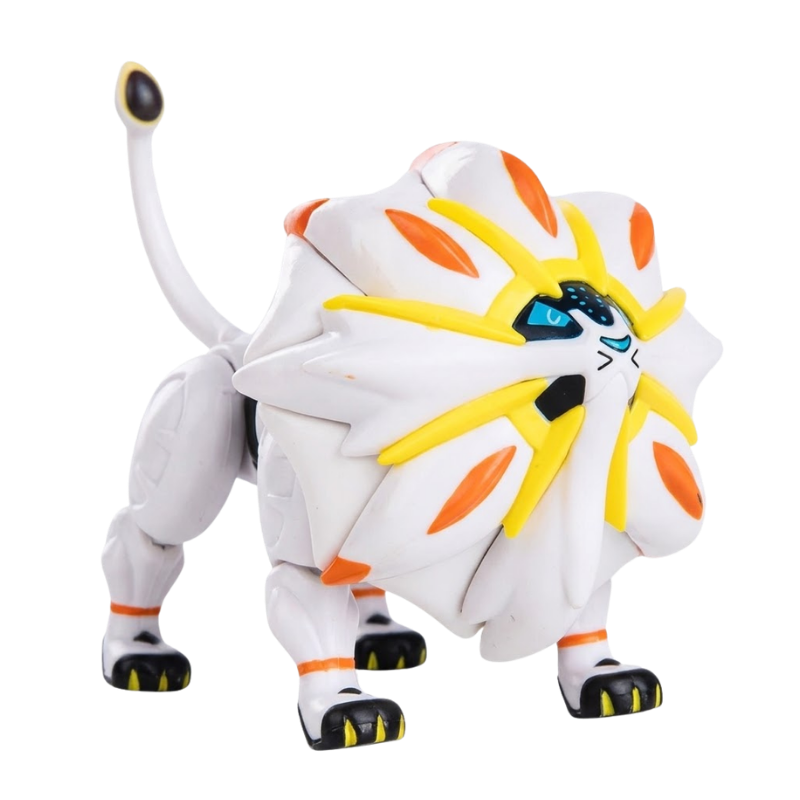 Solgaleo de Pokémon, figura decorativa para fans.