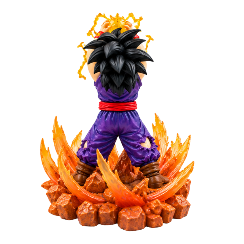 Figurine Dragon Ball Z représentant Son Gohan en colère