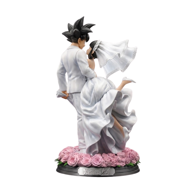 Dragon Ball Z Son Goku and Chichi wedding figure