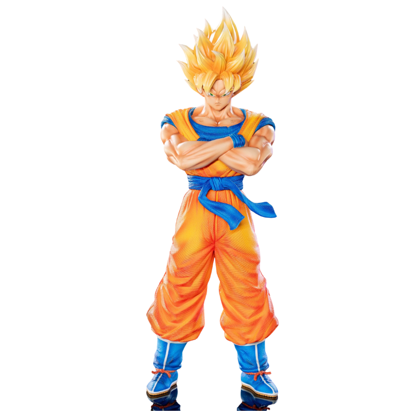 Figurine de Son Goku Super Saiyan inspirée de Dragon Ball Z