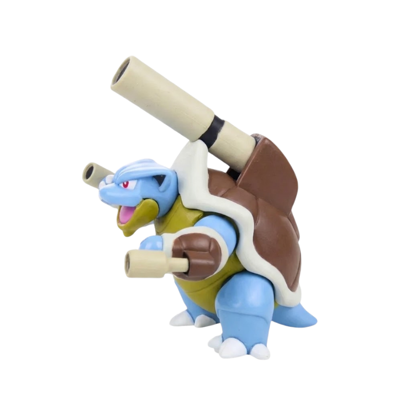 Figurine Tortank Pokémon parfaite pour décorer une étagère ou compléter une collection.