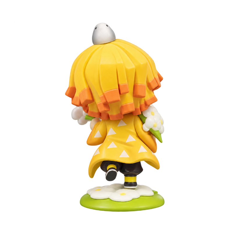 Figurine Zenitsu Agatsuma Kawaii avec des détails soigneusement réalisés