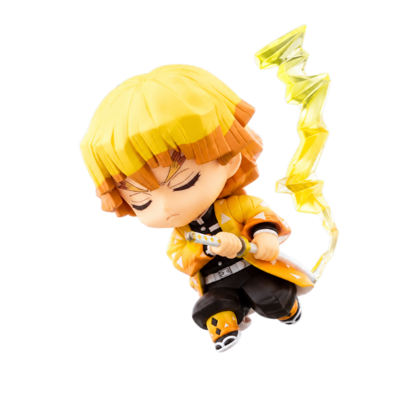 Figurine de Zenitsu Agatsuma modulable, personnage de Demon Slayer