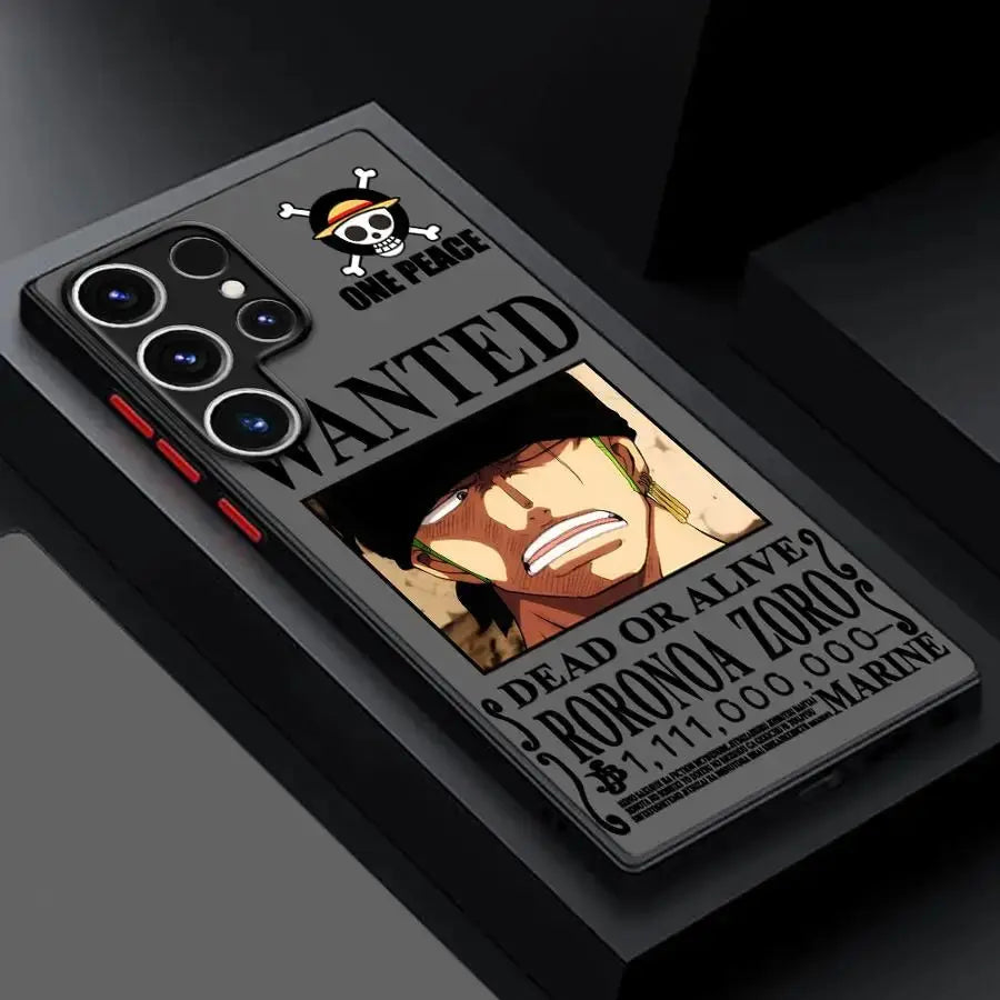 Coque " Wanted " V4 | One Piece - Saiko-Shop