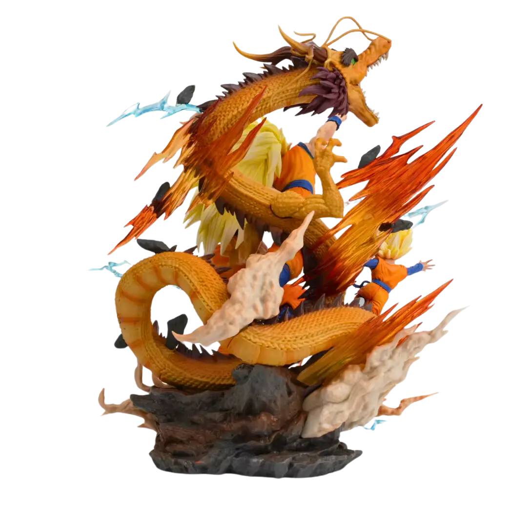 Figurine " Le Trio Saiyan " | Dragon Ball Z Saiko-Shop