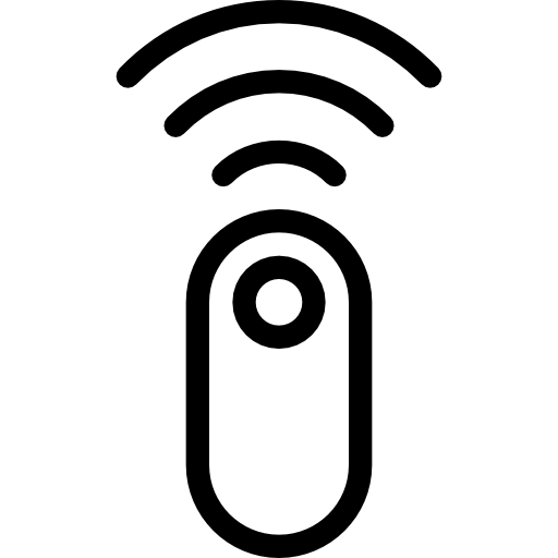 Remote control included