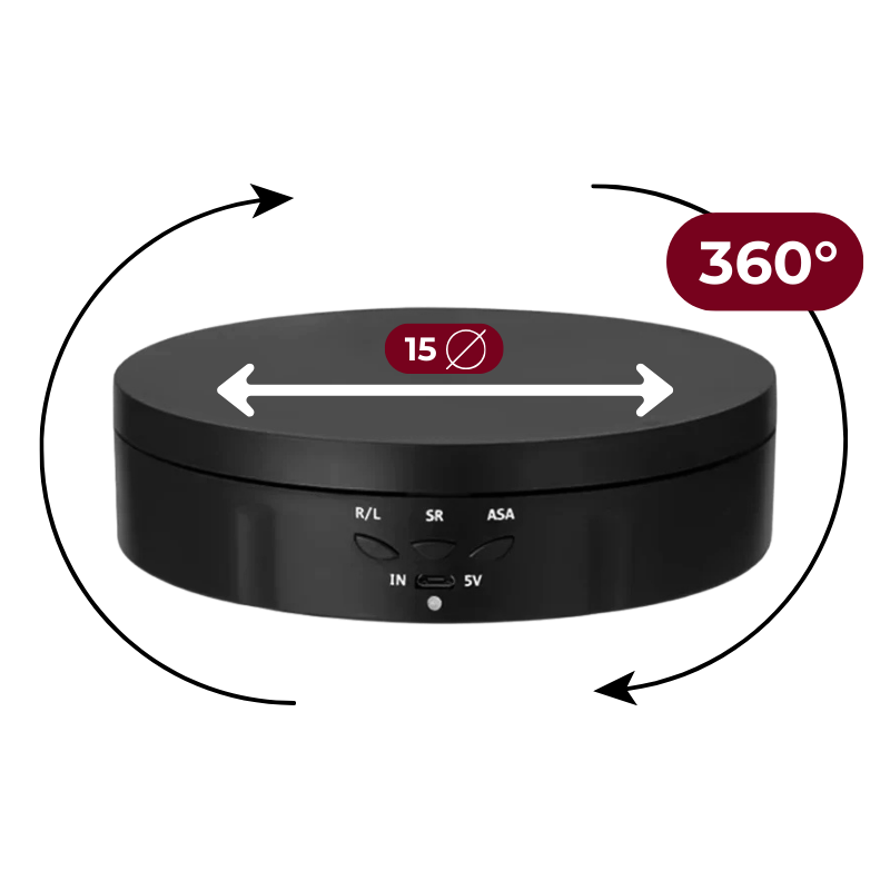 Plateau Rotatif 360° - Simple Format Saiko-Shop