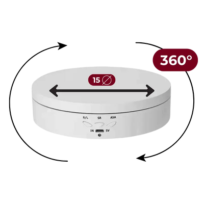 Plateau Rotatif 360° - Simple Format Saiko-Shop