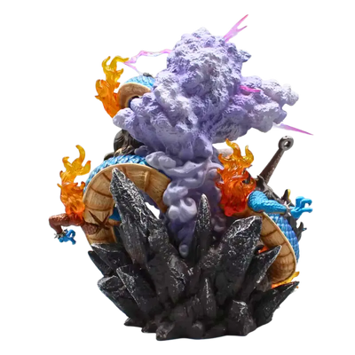 Figurine LED " Luffy Gear 5 Vs Kaido " | One Piece Saiko-Shop