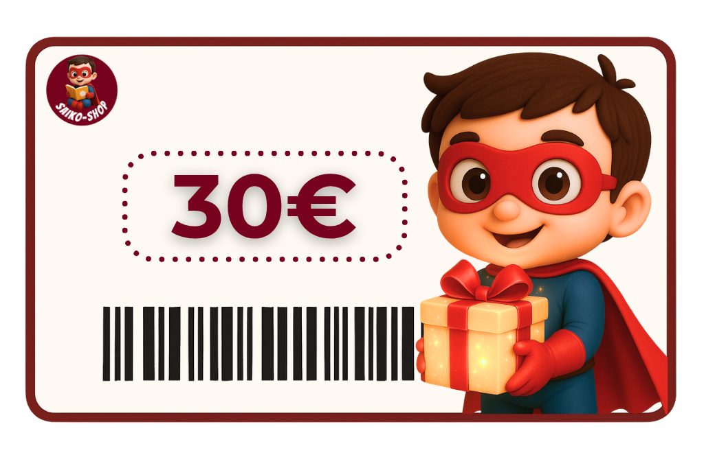 Carte Cadeau 30,00 € | Saiko-Shop