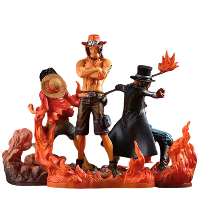 Figurine " Les Trois Frères " | One Piece Saiko-Shop