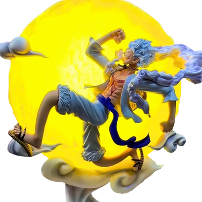 Figurine LED Luffy " Guerrier de la Libération " | One Piece Saiko-Shop