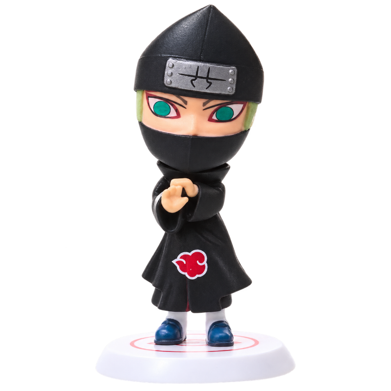Set de 11 figuras que representan a los miembros de la organización Akatsuki.