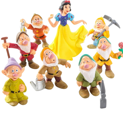 Figurines Blanche-Neige et les Sept Nains collection Disney