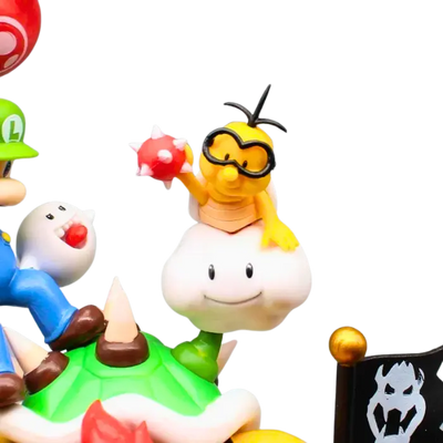 Figurine Super Mario " Family " | Super Mario Saiko-Shop