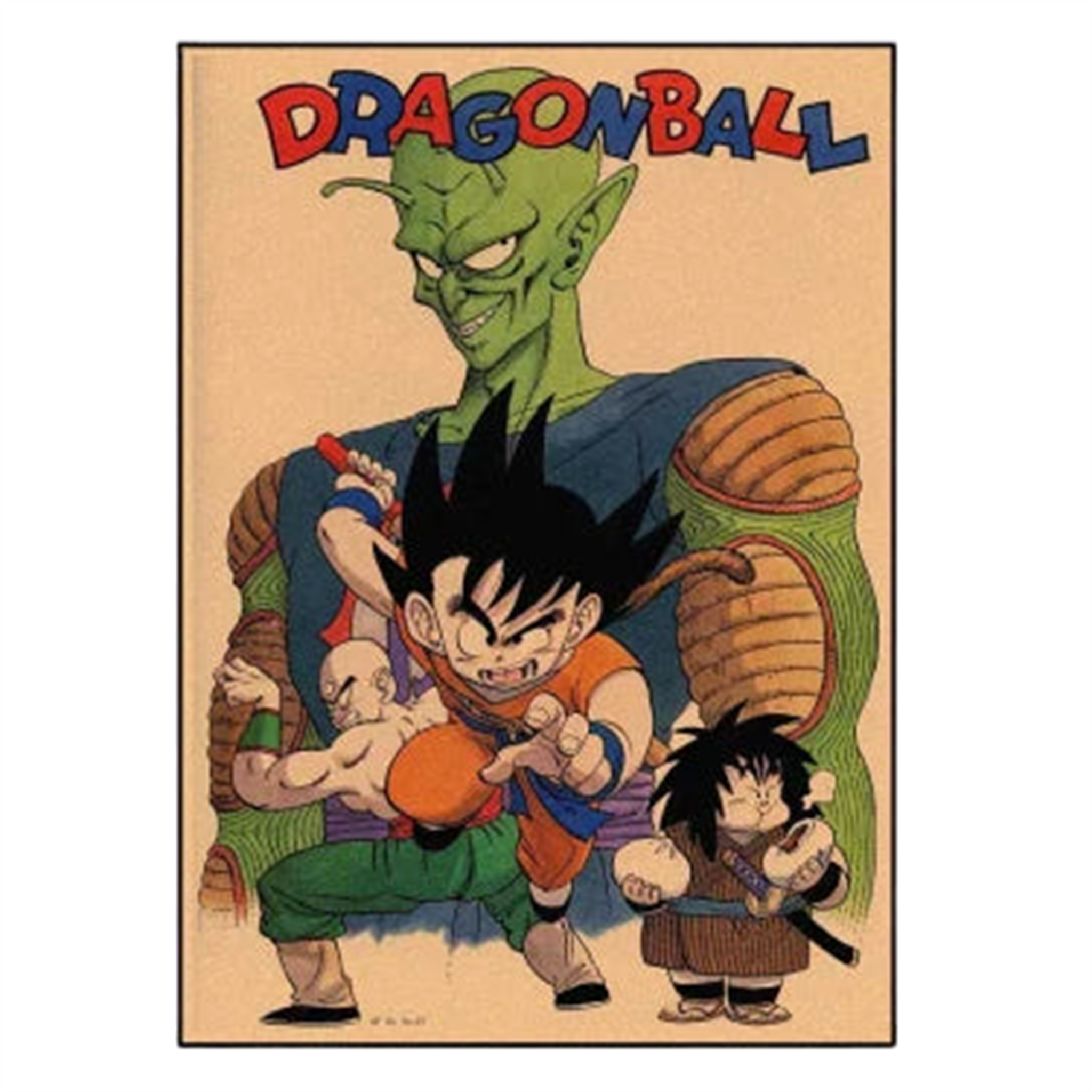 Poster Vintage V35 Dragon Ball Z - Saiko-Shop