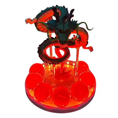 Figurine LED " Shenron & Boules de Cristal " | Dragon Ball Z Saiko-Shop