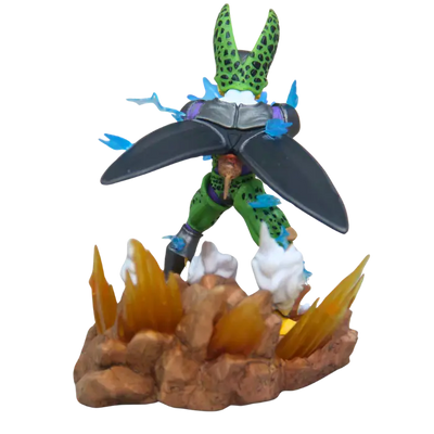 Figurine " Cell vs Son Goku & Son Gohan " | Dragon Ball Z Saiko-Shop