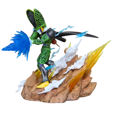 Figurine " Cell vs Son Goku & Son Gohan " | Dragon Ball Z Saiko-Shop