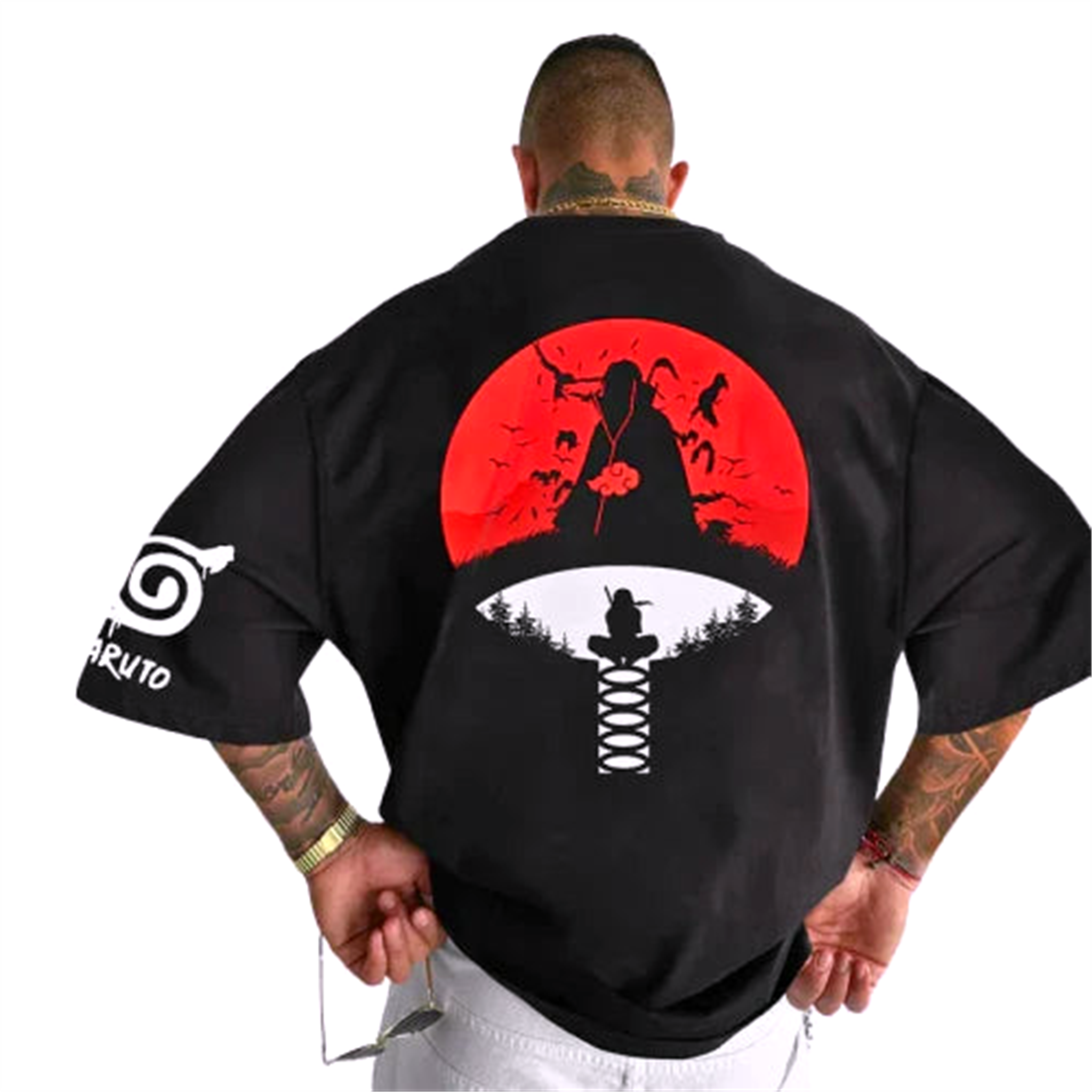 T-shirt Naruto & Obito " Oversize " | Naruto - Saiko-Shop