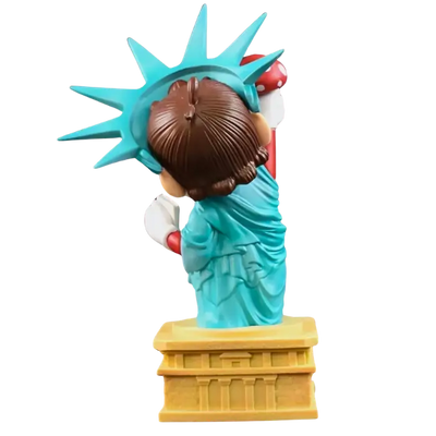 Figurine Mario " Statue de la Liberté " | Super Mario Saiko-Shop