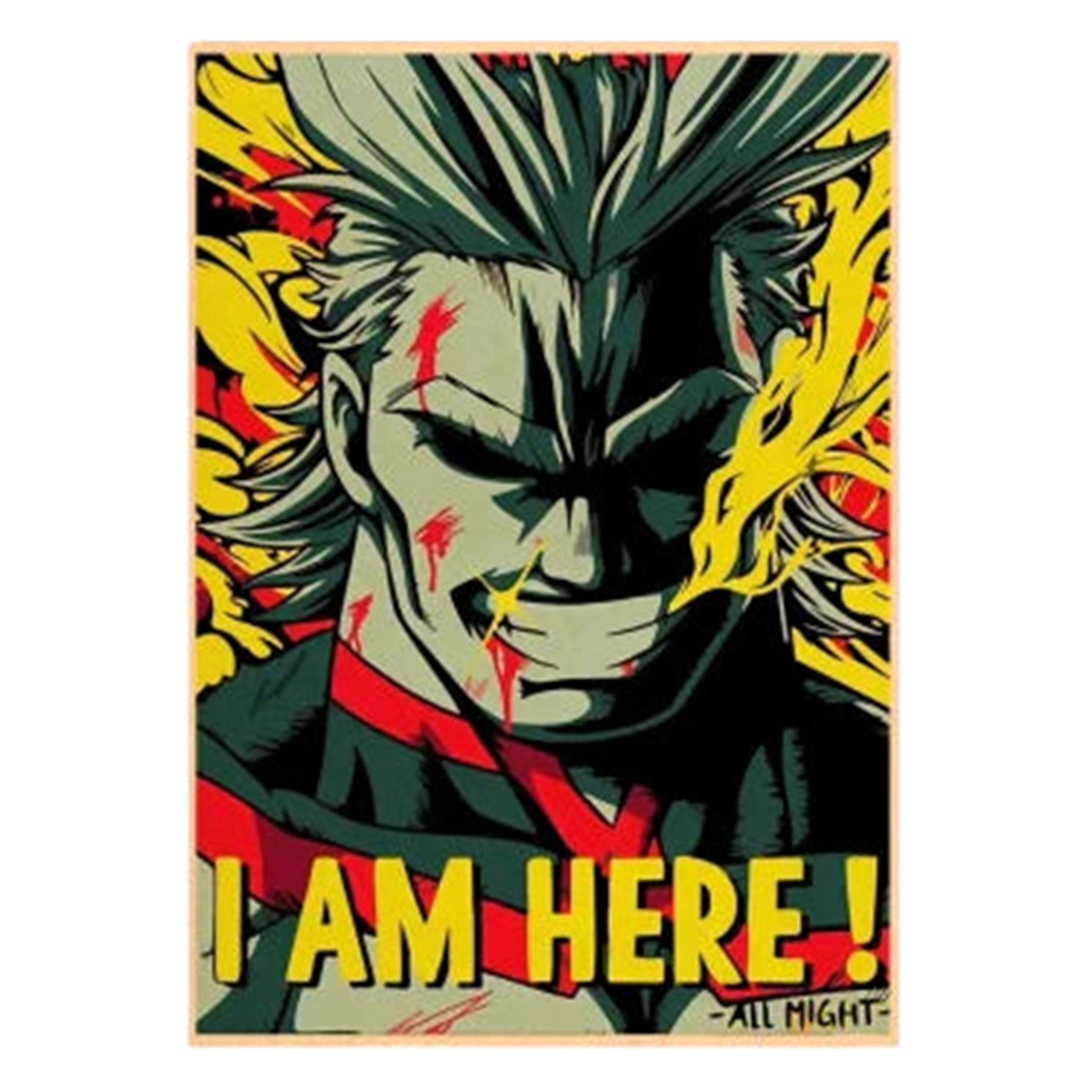 Poster V8 My Hero Acadamia - Saiko-Shop