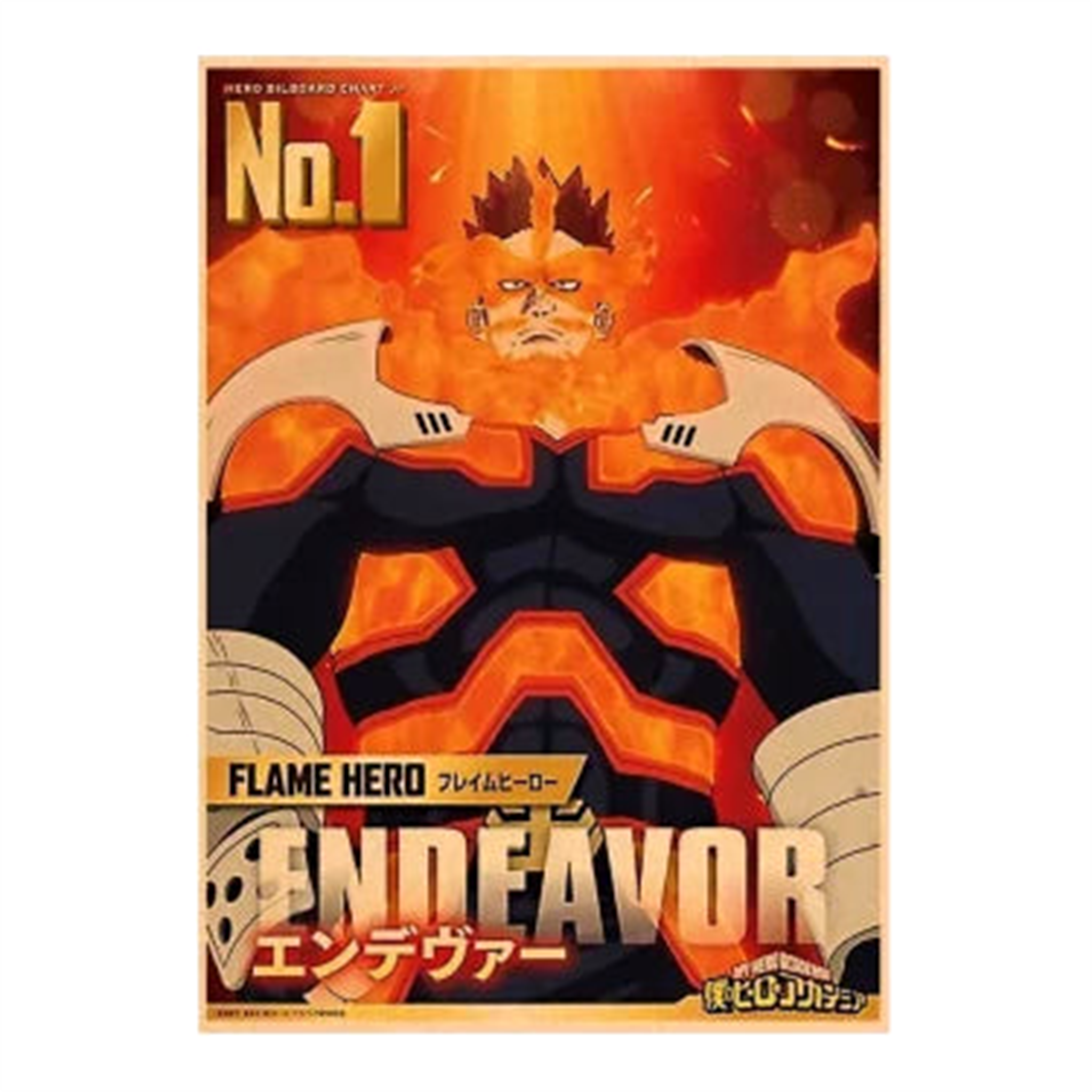 Poster V13 My Hero Acadamia - Saiko-Shop