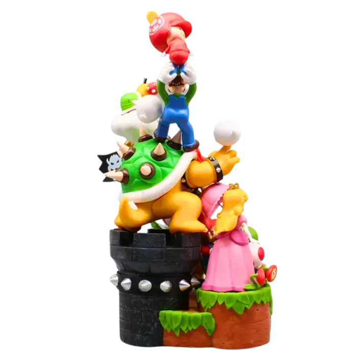 Figurine Super Mario " Family " | Super Mario Saiko-Shop