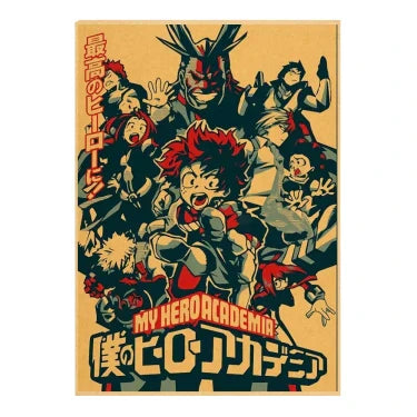 Poster V1 | My Hero Acadamia Saiko-Shop