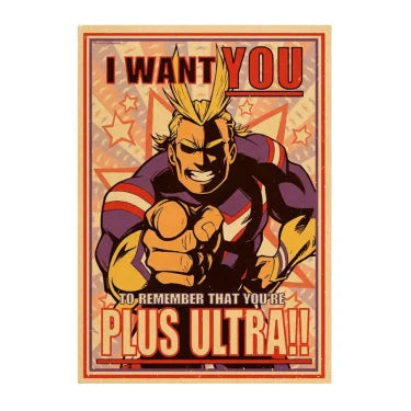 Poster V1 | My Hero Acadamia Saiko-Shop