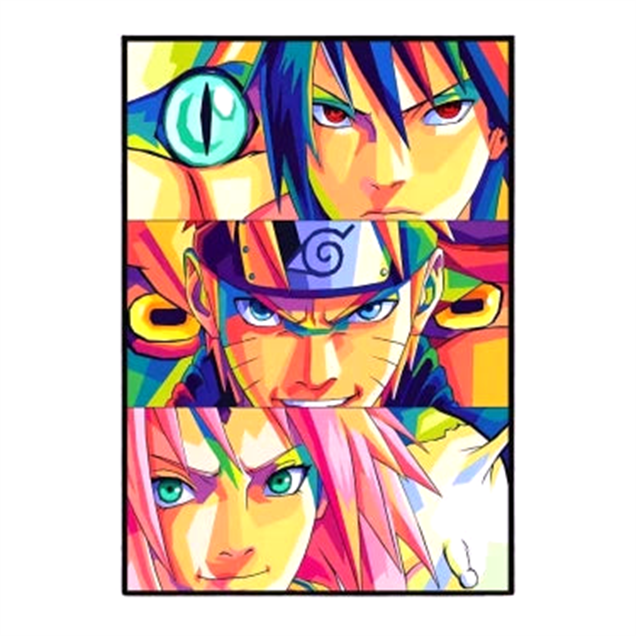Poster Origine V8 Naruto - Saiko-Shop