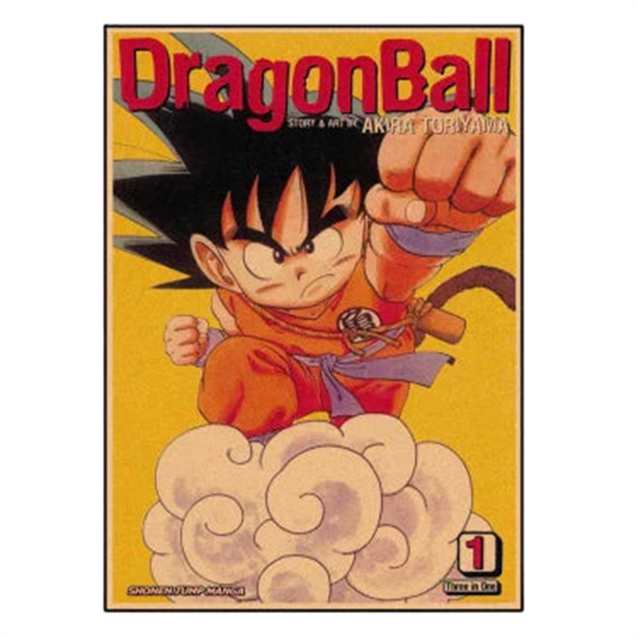 Poster Vintage V17 Dragon Ball Z - Saiko-Shop