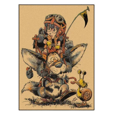 Poster Vintage V1 | Dragon Ball Z Saiko-Shop