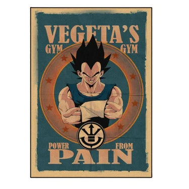 Poster Vintage V1 | Dragon Ball Z Saiko-Shop