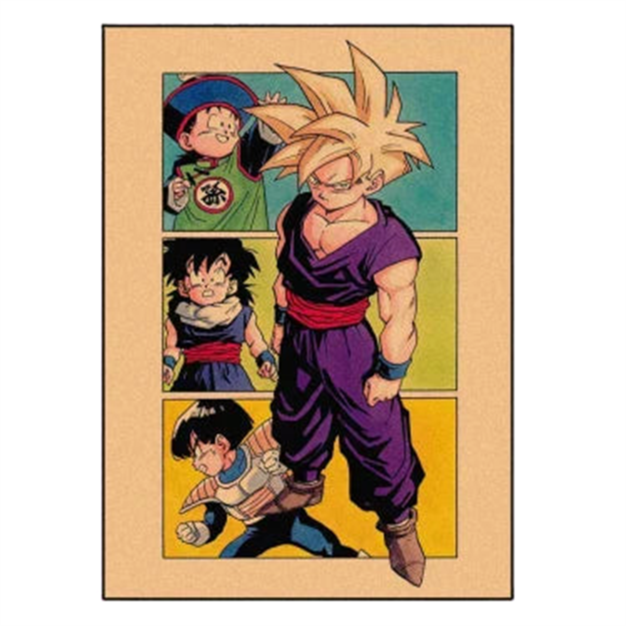 Poster Vintage V30 Dragon Ball Z - Saiko-Shop