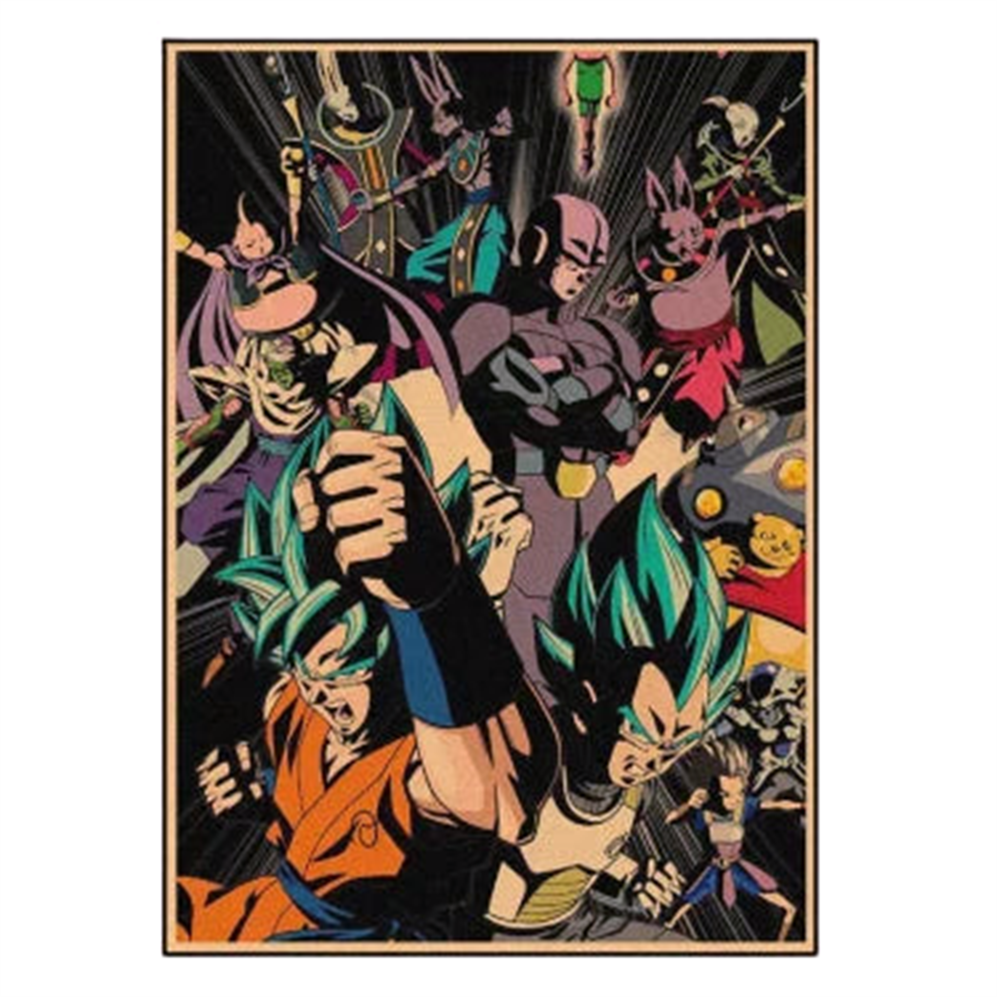 Poster Vintage V31 Dragon Ball Z - Saiko-Shop