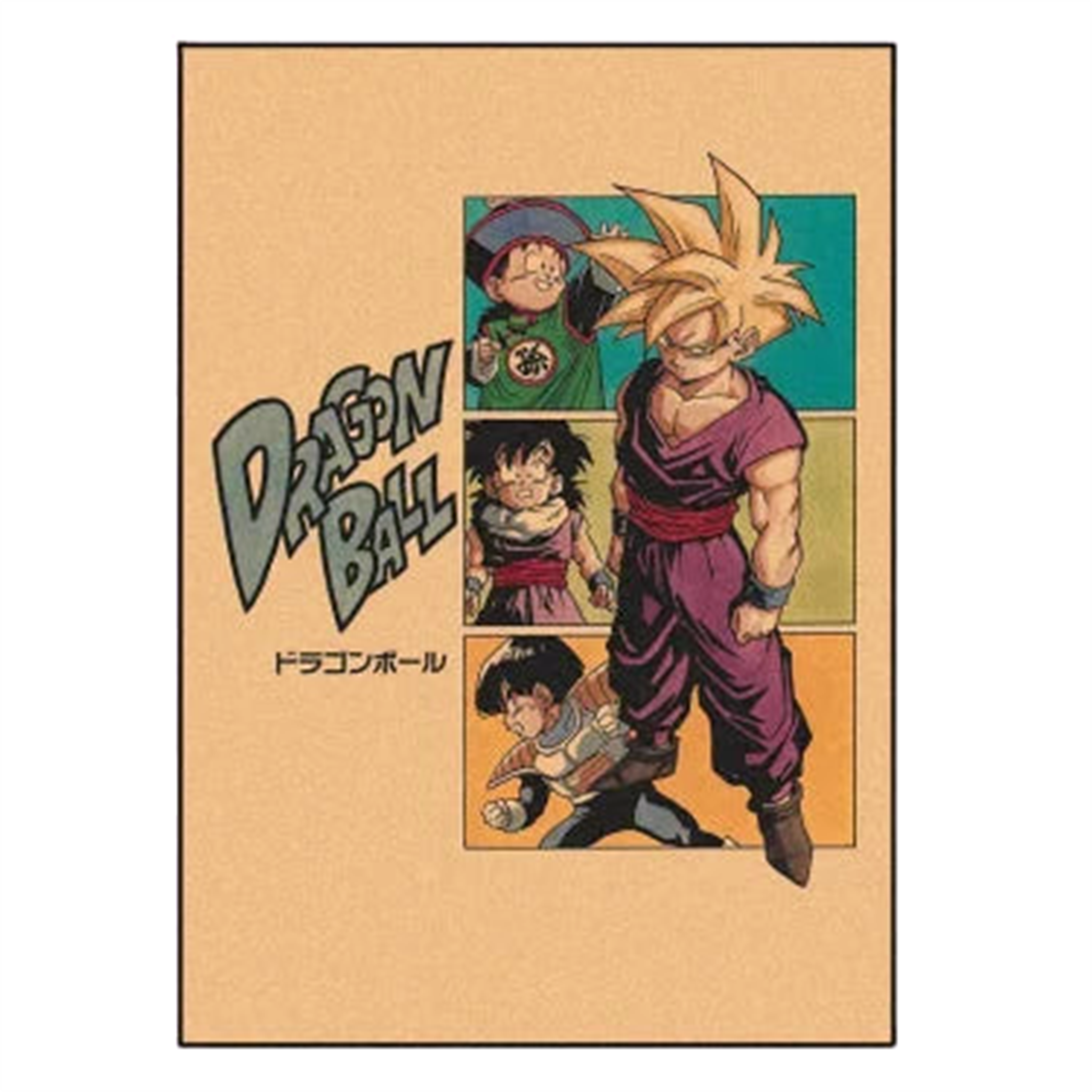 Poster Vintage V20 Dragon Ball Z - Saiko-Shop
