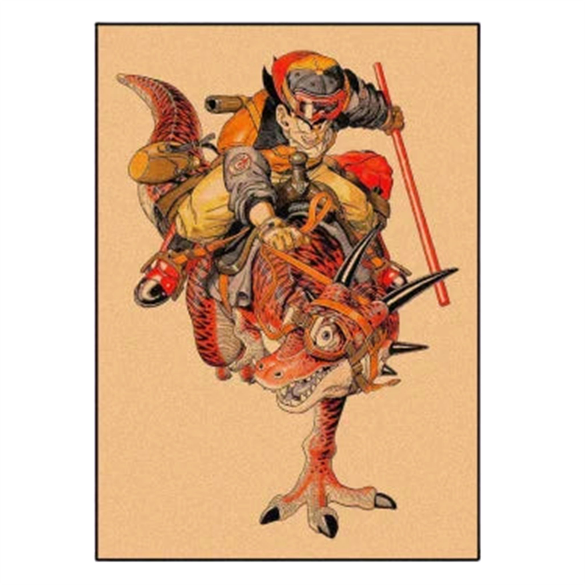 Poster Vintage V22 Dragon Ball Z - Saiko-Shop