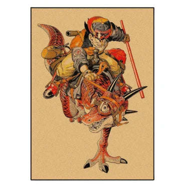 Poster Vintage V20 | Dragon Ball Z Saiko-Shop