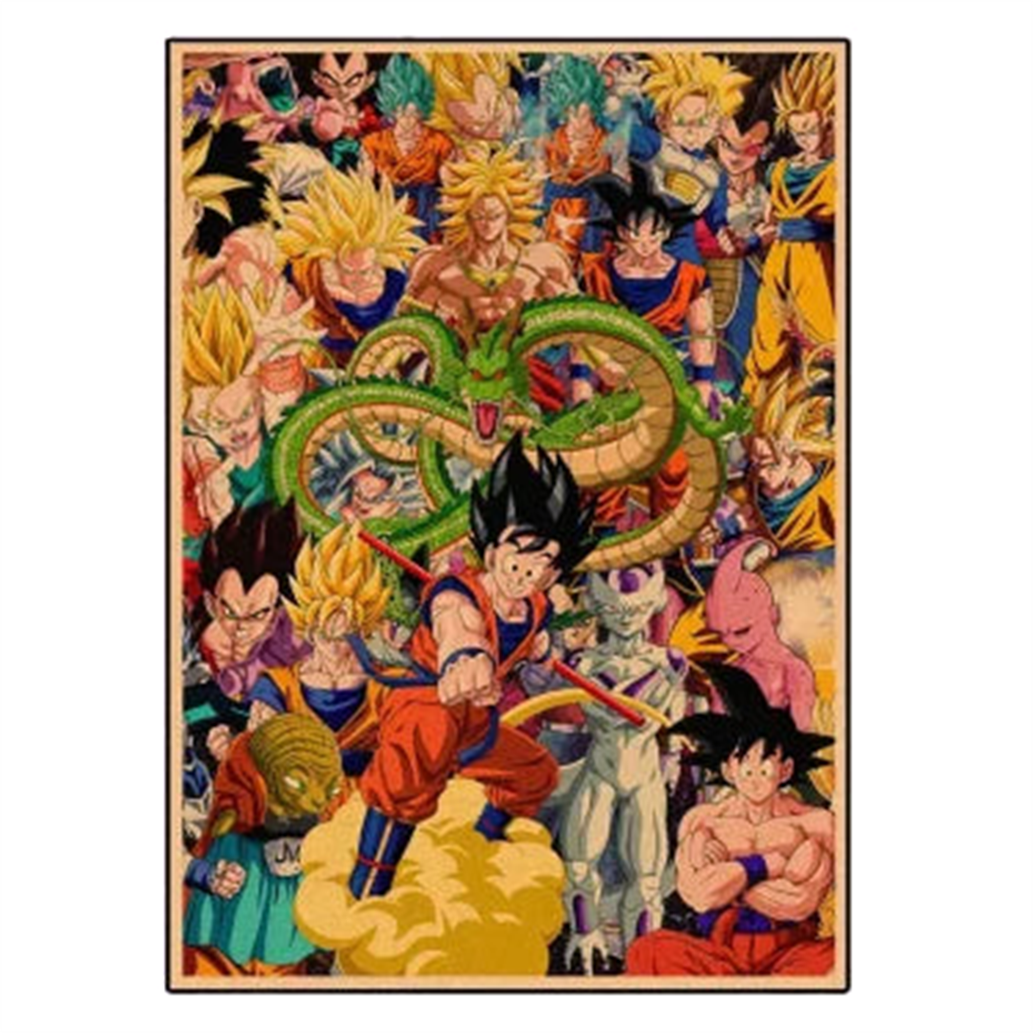 Poster Vintage V30 Dragon Ball Z - Saiko-Shop