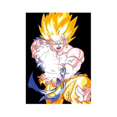 Poster Aura V4 Dragon Ball Z - Saiko-Shop