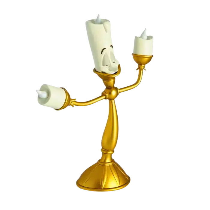 Figurine LED " Lumière " | La Belle et la Bête Saiko-Shop