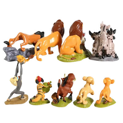 Figurine Le Roi Lion ( 9/pcs ) | Le Roi Lion Saiko-Shop