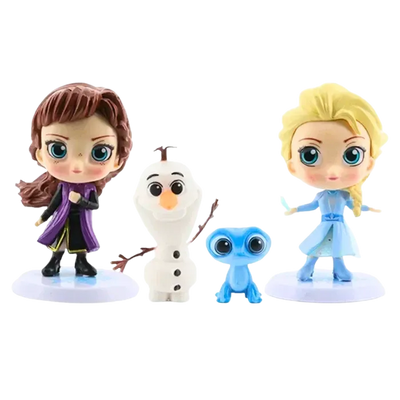 Figurine La Reine des Neiges ( 4/pcs ) | La Reine des Neiges Saiko-Shop