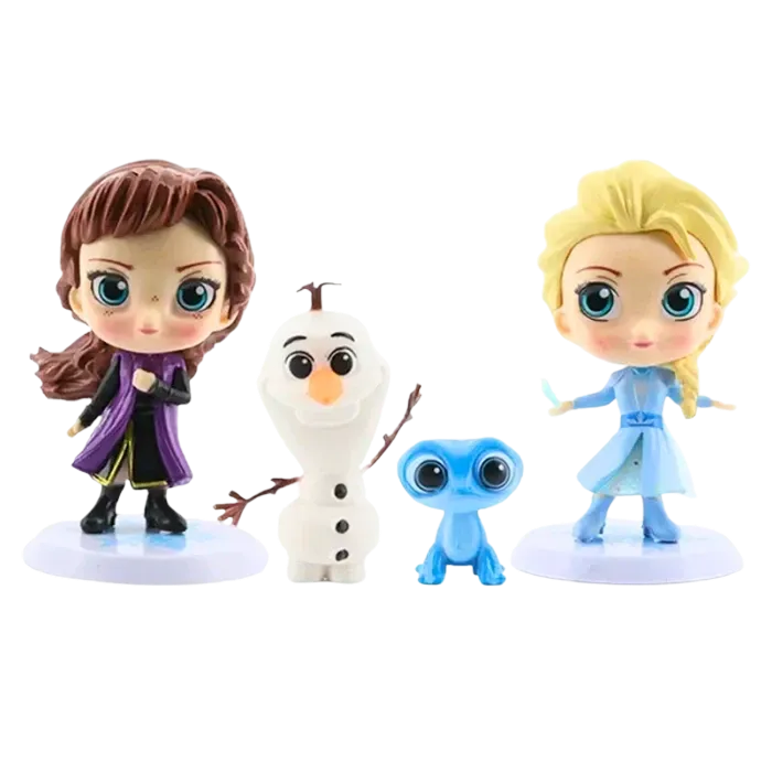 Figurine La Reine des Neiges ( 4/pcs ) | La Reine des Neiges Saiko-Shop