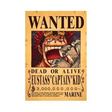 Poster " Wanted " | One Piece Saiko-Shop