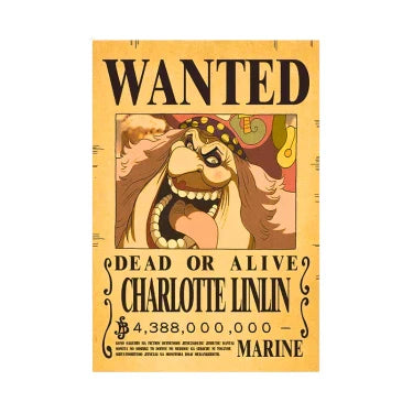Poster " Wanted " | One Piece Saiko-Shop