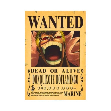 Poster " Wanted " | One Piece Saiko-Shop