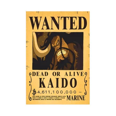 Poster " Wanted " | One Piece Saiko-Shop